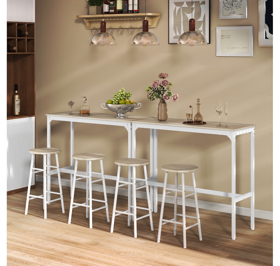 Image 919805_ALTMORE6.jpg, Product 919-805 / Price $124.99, HOMCOM 3-Piece Bar Table and Chairs Set for Dining Room from HOMCOM on TSC.ca's Home & Garden department
