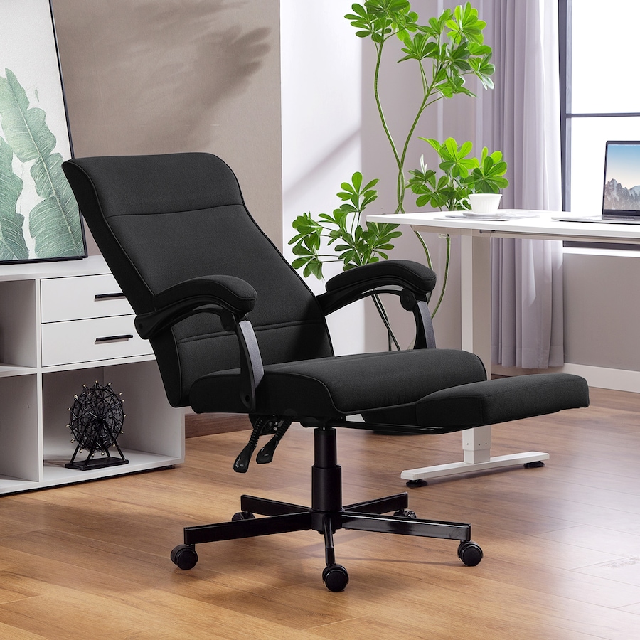 Image 919806_ALTMORE1.jpg, Product 919-806 / Price $159.99, Vinsetto High-Back Office Chair Linen Computer Desk Chair from Vinsetto on TSC.ca's Home & Garden department