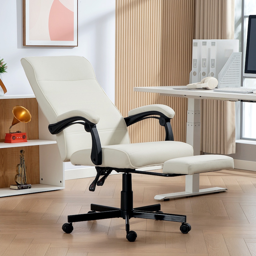 Image 919806_ALTMORE10.jpg, Product 919-806 / Price $159.99, Vinsetto High-Back Office Chair Linen Computer Desk Chair from Vinsetto on TSC.ca's Home & Garden department