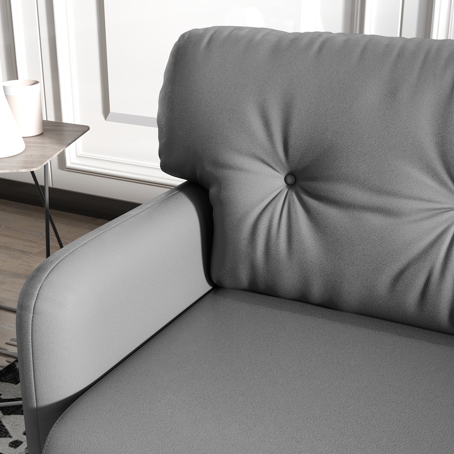 Image 919811_ALTMORE16.jpg, Product 919-811 / Price $239.99, HOMCOM 58" Loveseat Sofa for Bedroom 2 Seater Couch w/ Cushions from HOMCOM on TSC.ca's Home & Garden department