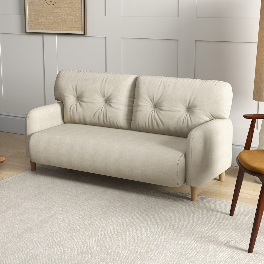 Image 919811_ALTMORE6.jpg, Product 919-811 / Price $239.99, HOMCOM 58" Loveseat Sofa for Bedroom 2 Seater Couch w/ Cushions from HOMCOM on TSC.ca's Home & Garden department