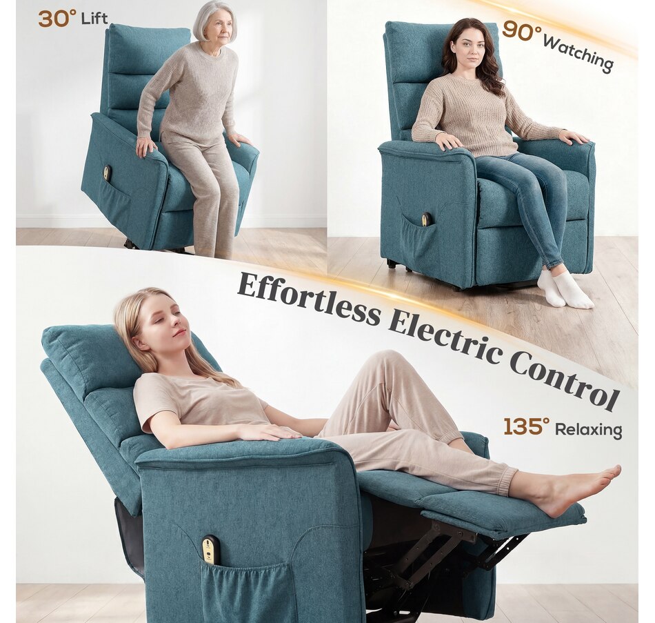 Image 919814_ALTMORE28.jpg, Product 919-814 / Price $449.99 - $499.99, HOMCOM Power Lift Chair Recliner for Elderly with Remote Control from HOMCOM on TSC.ca's Home & Garden department