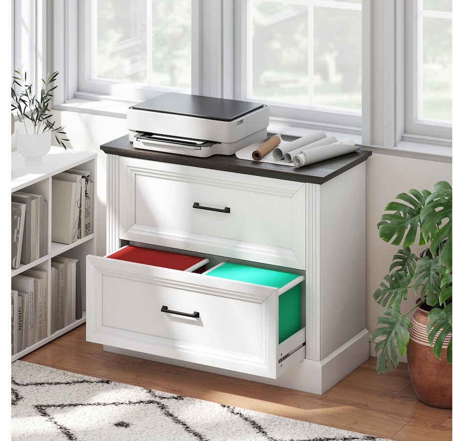 Image 919816_ALTMORE10.jpg, Product 919-816 / Price $169.99, HOMCOM Lateral File Cabinet with 2 Drawers, Farmhouse Filing Cabinet from HOMCOM on TSC.ca's Home & Garden department