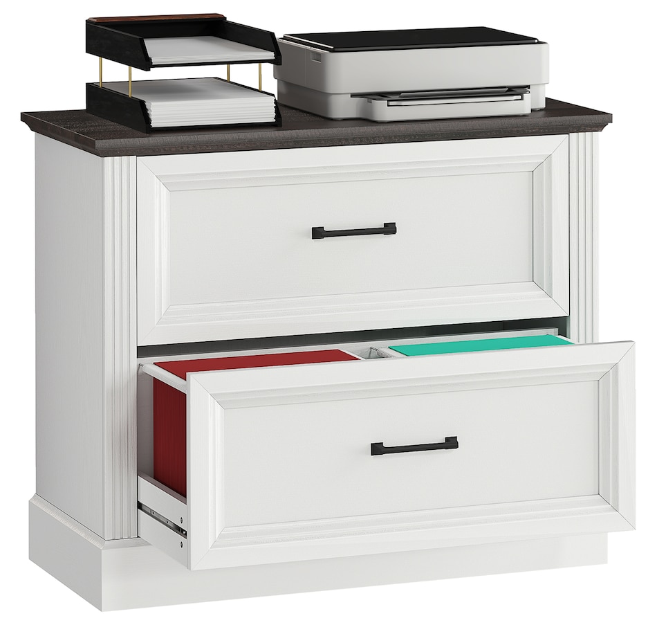 Image 919816_ST02.jpg, Product 919-816 / Price $169.99, HOMCOM Lateral File Cabinet with 2 Drawers, Farmhouse Filing Cabinet from HOMCOM on TSC.ca's Home & Garden department