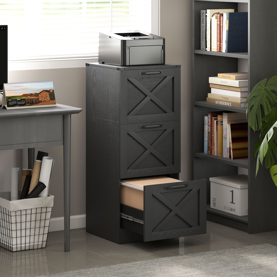 Image 919827_ALTMORE1.jpg, Product 919-827 / Price $139.99 - $164.79, HOMCOM 3 Drawer File Cabinet, Filing Cabinet Fits Letter/A4 Size from HOMCOM on TSC.ca's Home & Garden department