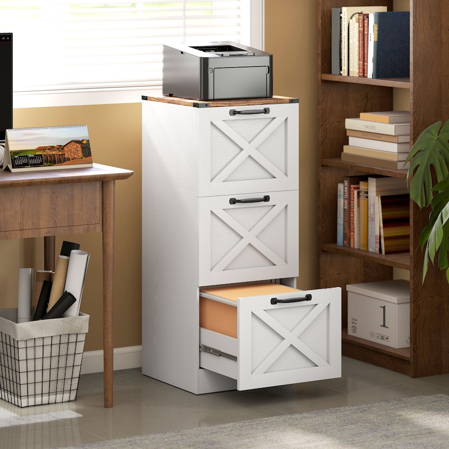 Image 919827_ALTMORE10.jpg, Product 919-827 / Price $139.99 - $164.79, HOMCOM 3 Drawer File Cabinet, Filing Cabinet Fits Letter/A4 Size from HOMCOM on TSC.ca's Home & Garden department