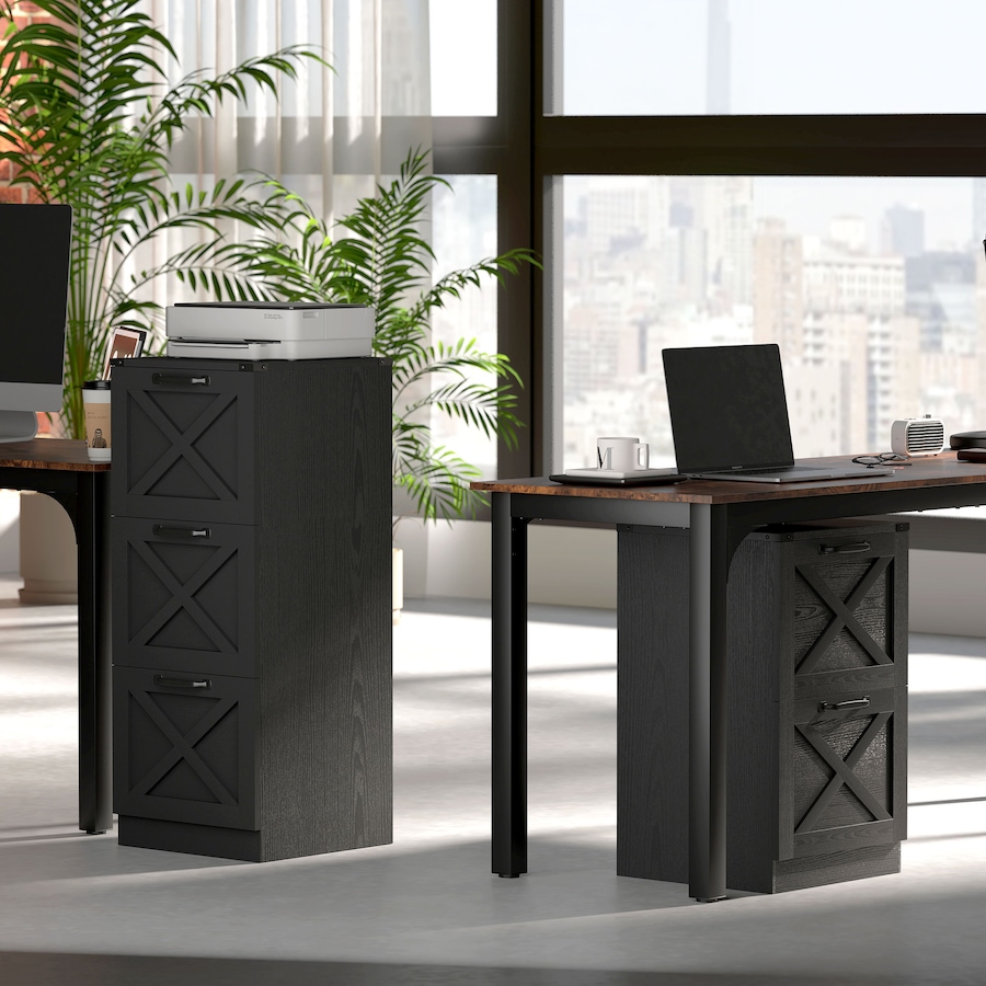 Image 919827_ALTMORE7.jpg, Product 919-827 / Price $139.99 - $164.79, HOMCOM 3 Drawer File Cabinet, Filing Cabinet Fits Letter/A4 Size from HOMCOM on TSC.ca's Home & Garden department