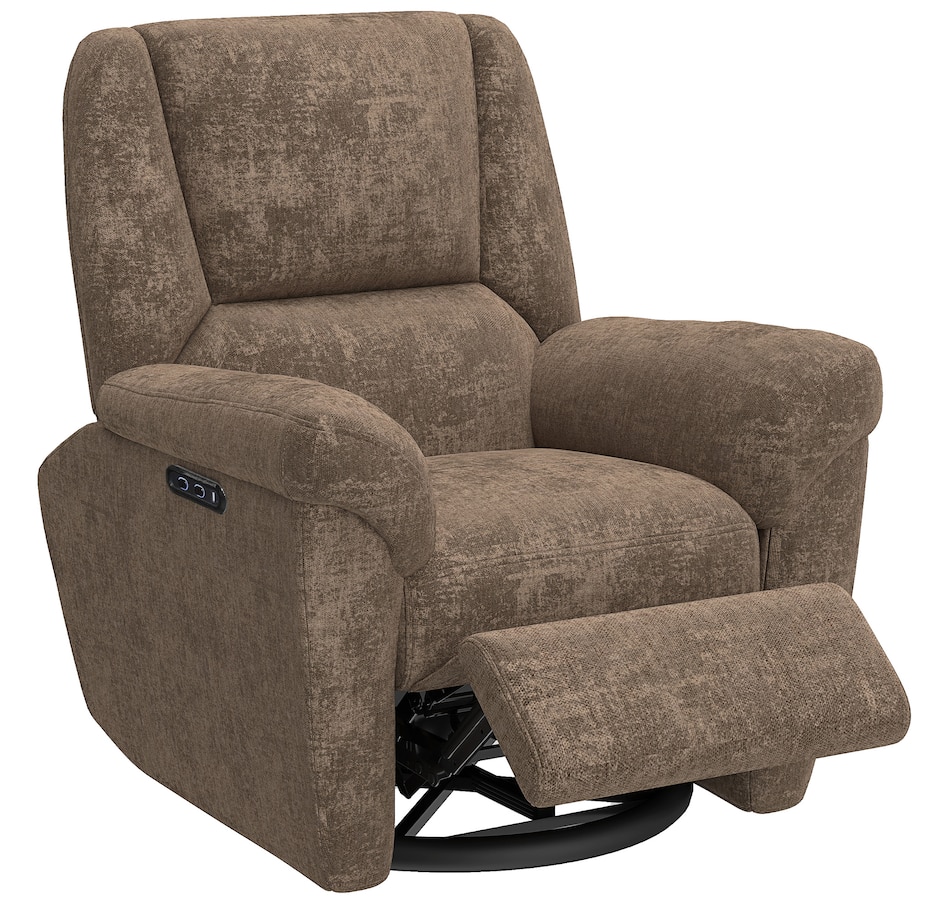 Image 919848_ST01.jpg, Product 919-848 / Price $609.99 - $619.99, HOMCOM Power Recliner Chair, Upholstered Recliner Chair w/ USB Ports from HOMCOM on TSC.ca's Home & Garden department