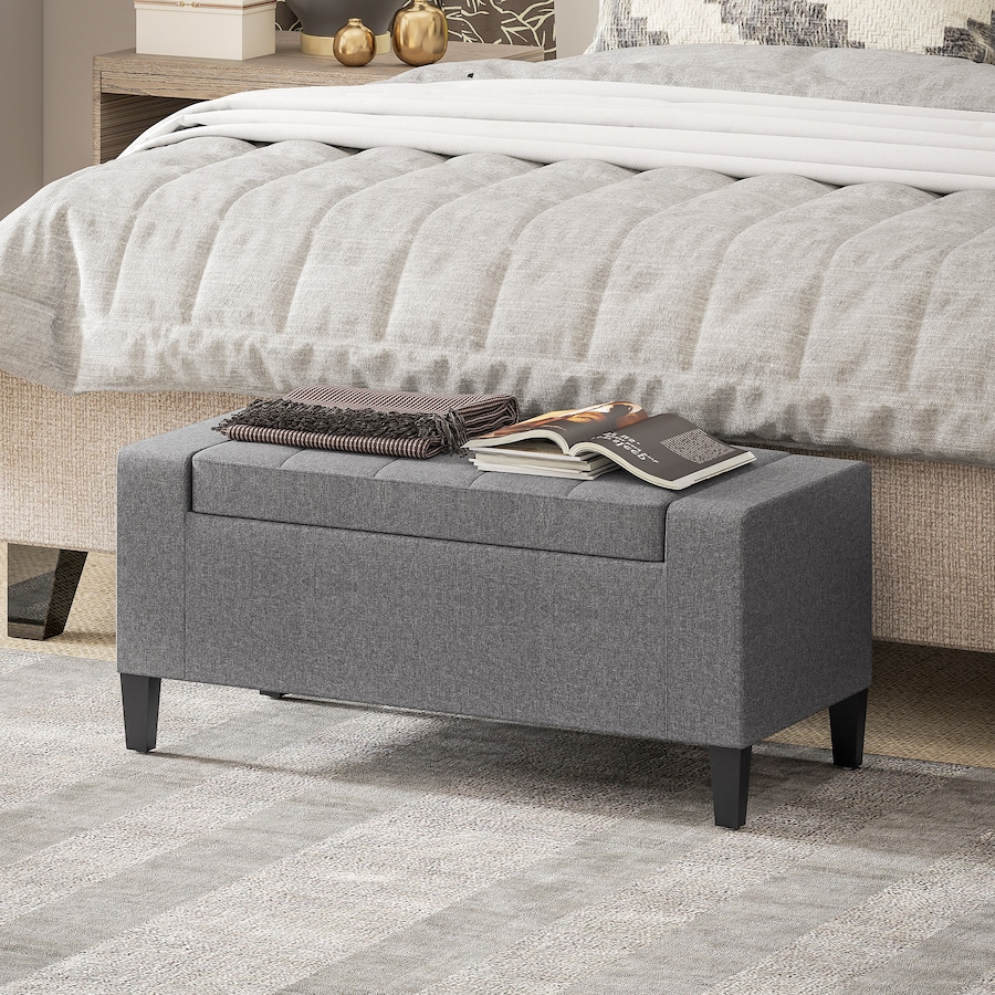 Image 919886_ALTMORE26.jpg, Product 919-886 / Price $129.99 - $149.99, HOMCOM Storage Bench, Ottoman Bench with Flip Top from HOMCOM on TSC.ca's Home & Garden department