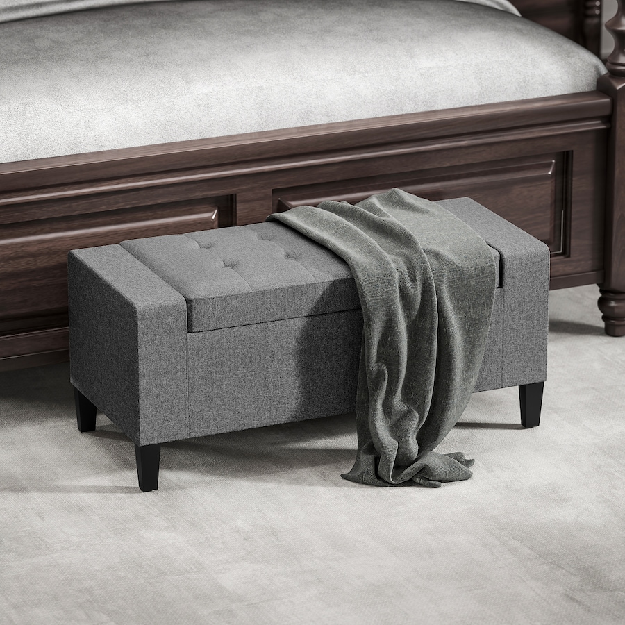Image 919886_ALTMORE30.jpg, Product 919-886 / Price $129.99 - $149.99, HOMCOM Storage Bench, Ottoman Bench with Flip Top from HOMCOM on TSC.ca's Home & Garden department