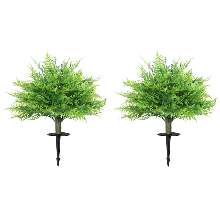 Image 919900.jpg, Product 919-900 / Price $64.99, HOMCOM Artificial Boston Ferns UV-Resistant , 23.6" Fake Plants, Green from HOMCOM on TSC.ca's Home & Garden department