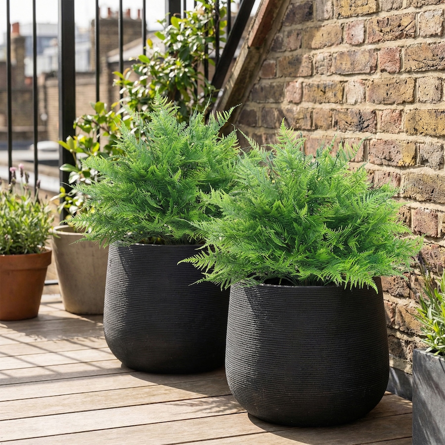 Image 919900_ALTMORE7.jpg, Product 919-900 / Price $64.99, HOMCOM Artificial Boston Ferns UV-Resistant , 23.6" Fake Plants, Green from HOMCOM on TSC.ca's Home & Garden department