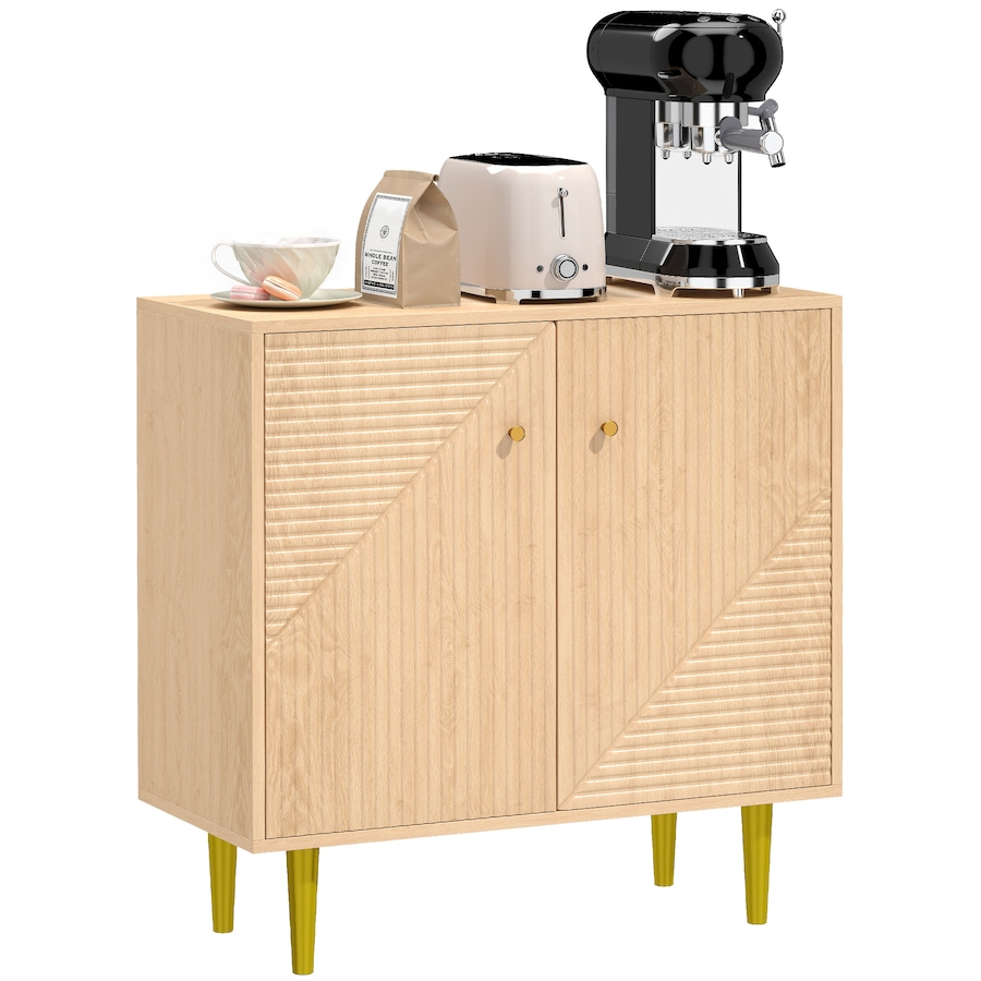 Image 919902.jpg, Product 919-902 / Price $114.99, HOMCOM 30" Modern Sideboard, Buffet Cabinet with Adjustable Shelf, Oak from HOMCOM on TSC.ca's Home & Garden department