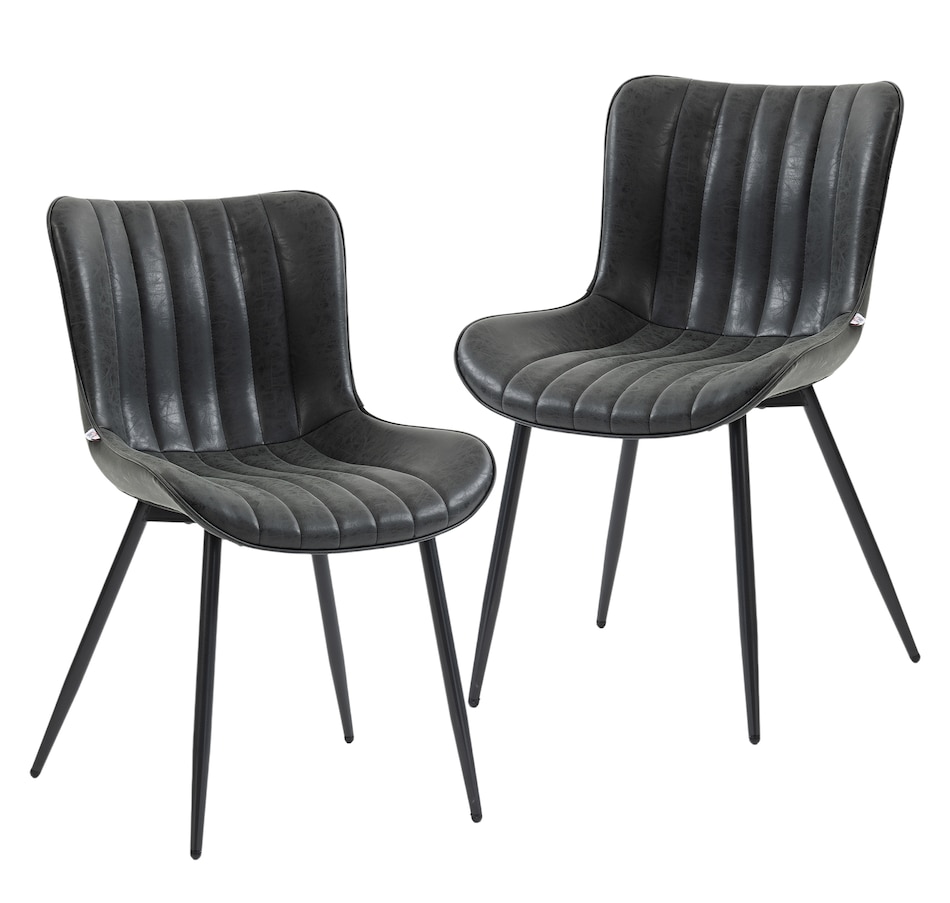 Image 921639.jpg, Product 921-639 / Price $164.99, HOMCOM Dining Chairs Set of 2, Upholstered Kitchen Chairs with Backrest from HOMCOM on TSC.ca's Home & Garden department