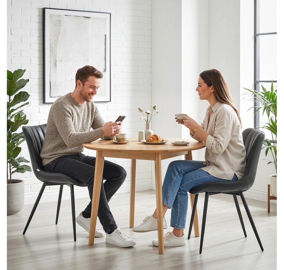 Image 921639_ALTMORE1.jpg, Product 921-639 / Price $164.99, HOMCOM Dining Chairs Set of 2, Upholstered Kitchen Chairs with Backrest from HOMCOM on TSC.ca's Home & Garden department