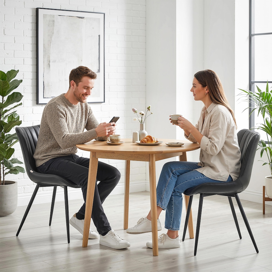 Image 921639_ALTMORE1.jpg, Product 921-639 / Price $169.99, HOMCOM Dining Chairs Set of 2, Upholstered Kitchen Chairs with Backrest from HOMCOM on TSC.ca's Home & Garden department