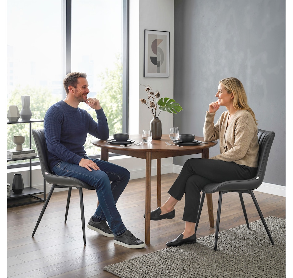 Image 921639_ALTMORE7.jpg, Product 921-639 / Price $164.99, HOMCOM Dining Chairs Set of 2, Upholstered Kitchen Chairs with Backrest from HOMCOM on TSC.ca's Home & Garden department