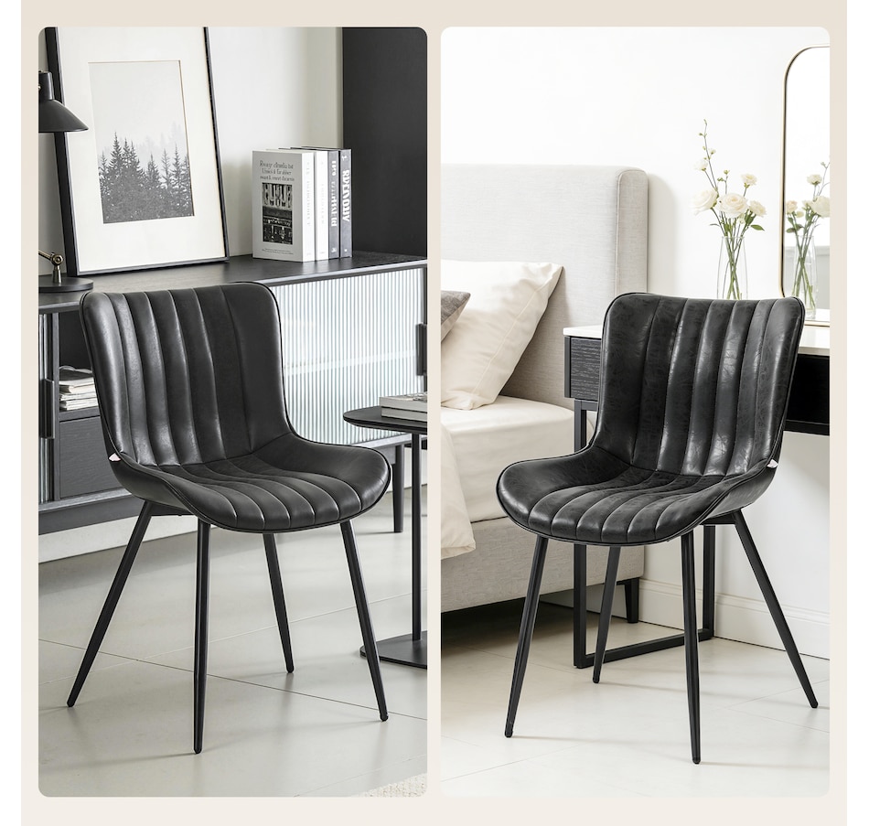 Image 921639_ALTMORE8.jpg, Product 921-639 / Price $164.99, HOMCOM Dining Chairs Set of 2, Upholstered Kitchen Chairs with Backrest from HOMCOM on TSC.ca's Home & Garden department