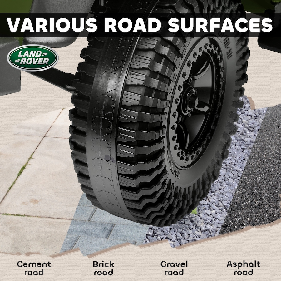 Image 922606_ALTMORE6.jpg, Product 922-606 / Price $189.99, Qaba Land Rover Licensed Kids Ride on Truck, 12V Ride on Toy, Dark Green from Qaba on TSC.ca's Toys & Hobbies department