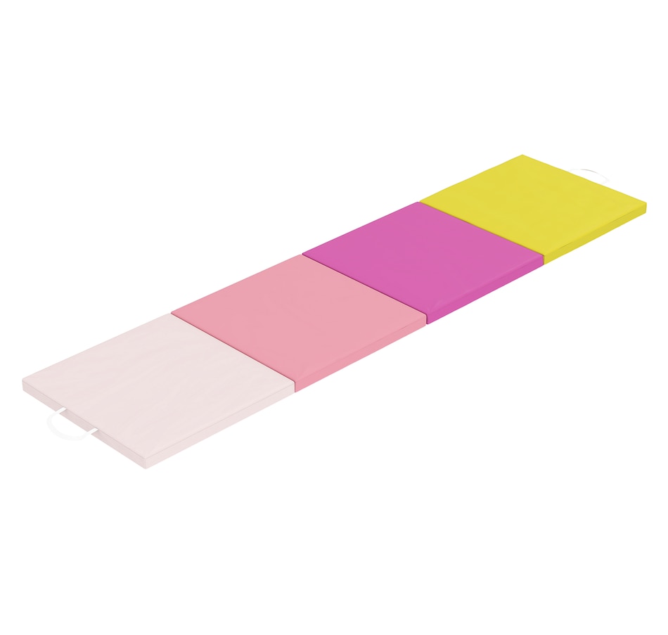 Image 922630.jpg, Product 922-630 / Price $75.99, Soozier 8ft Folding Gymnastics Mat, Thick Exercise Mat with Carry Handles from Soozier on TSC.ca's Health & Fitness department