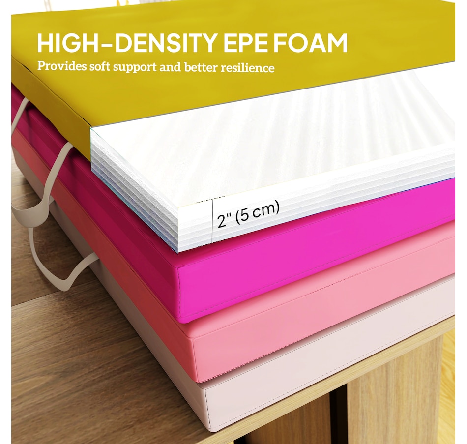 Image 922630_ALTMORE3.jpg, Product 922-630 / Price $75.99, Soozier 8ft Folding Gymnastics Mat, Thick Exercise Mat with Carry Handles from Soozier on TSC.ca's Health & Fitness department