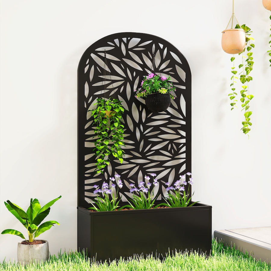 Image 923068_ALTMORE1.jpg, Product 923-068 / Price $104.99, Outsunny Garden Box with Privacy Panel, Outdoor Planter Box for Garden from Outsunny on TSC.ca's Home & Garden department