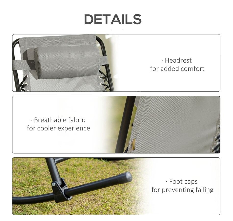 Image 923079_ALTMORE6.jpg, Product 923-079 / Price $179.99, Outsunny Outdoor Patio Rocking Chair Set Folding Garden Rocker from Outsunny on TSC.ca's Home & Garden department