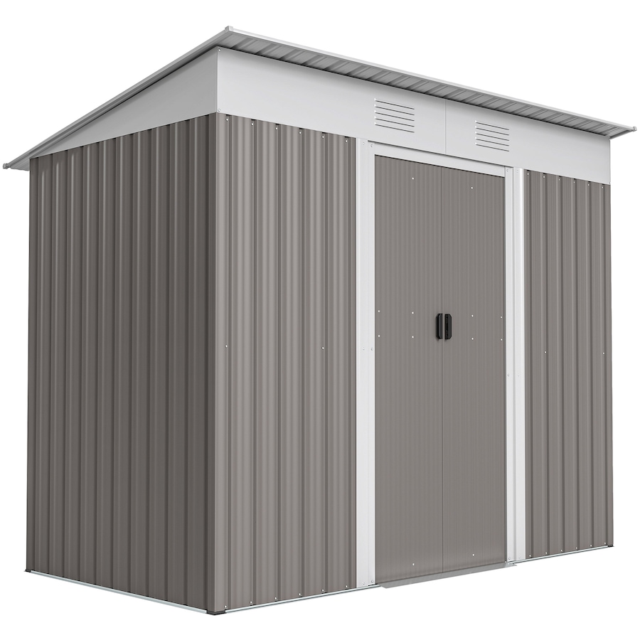 Image 923094_ST02.jpg, Product 923-094 / Price $229.99 - $299.99, Outsunny Outdoor Storage Shed, Metal Garden Tool Storage from Outsunny on TSC.ca's Home & Garden department