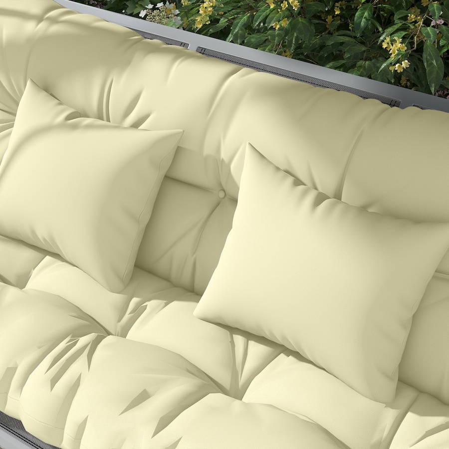 Image 923110_ALTMORE7.jpg, Product 923-110 / Price $66.99, Indoor Outdoor Chair Cushions with Back, Pillows, Ties, WITHOUT SWING, Cream from Outsunny on TSC.ca's Home & Garden department