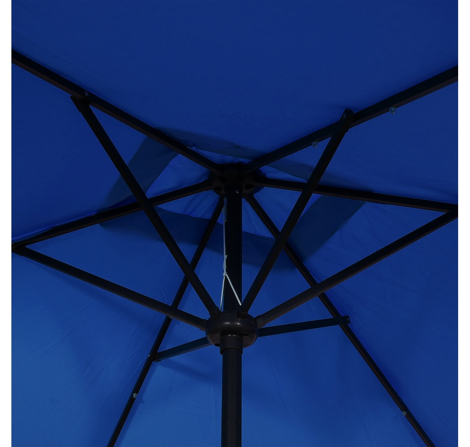Image 923113_ALTMORE8.jpg, Product 923-113 / Price $114.99, Outsunny 6' x 10' Patio Umbrella with 22 LED Solar Lights and Tilt from Outsunny on TSC.ca's Home & Garden department