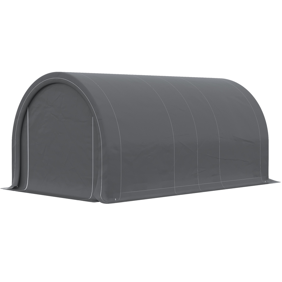 Image 923122_ALTMORE8.jpg, Product 923-122 / Price $367.37, Outsunny 10' x 16' Carport Storage Tent Anti-UV PE Portable Garage, Grey from Outsunny on TSC.ca's Home & Garden department
