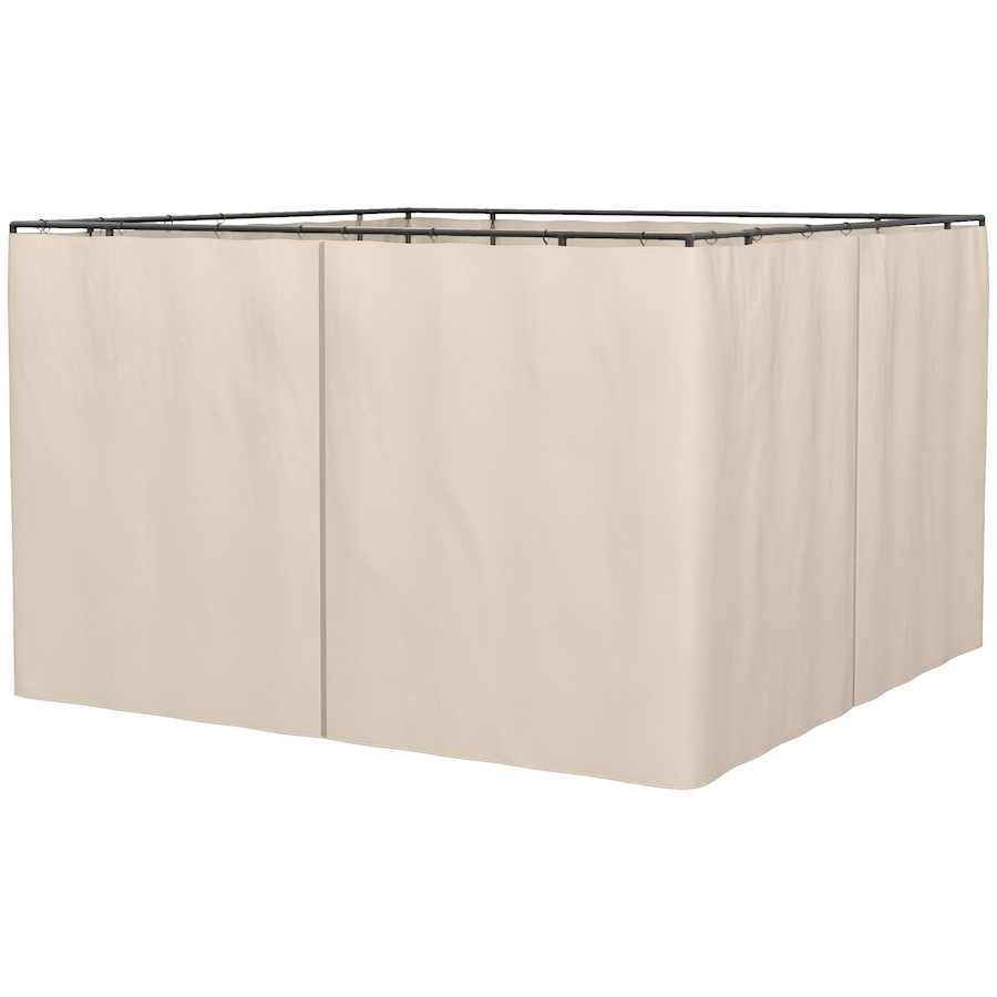 Image 923123.jpg, Product 923-123 / Price $89.99, Outsunny 10' x 10' Universal Gazebo Curtains, 4 Panels, Beige from Outsunny on TSC.ca's Home & Garden department