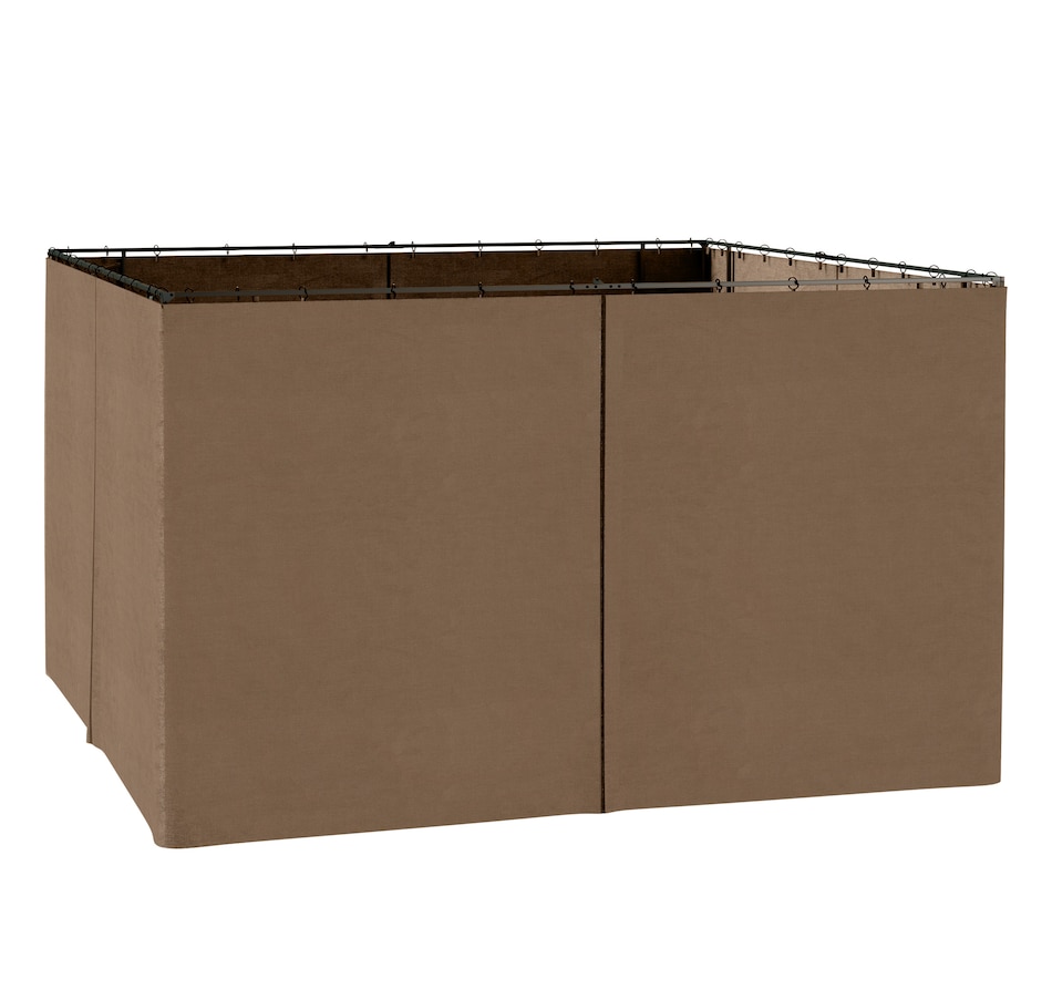 Image 923126.jpg, Product 923-126 / Price $94.99, Outsunny 10' x 12' Universal Gazebo Curtains, 4 Panels, Brown from Outsunny on TSC.ca's Home & Garden department