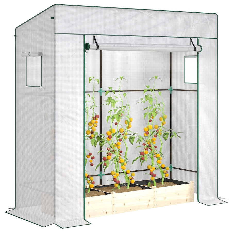 Image 923128.jpg, Product 923-128 / Price $59.99, Outsunny Tomato Greenhouse with Reinforced PE Cover Walk-in Green House from Outsunny on TSC.ca's Home & Garden department