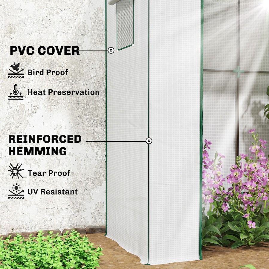 Image 923128_ALTMORE3.jpg, Product 923-128 / Price $59.99, Outsunny Tomato Greenhouse with Reinforced PE Cover Walk-in Green House from Outsunny on TSC.ca's Home & Garden department
