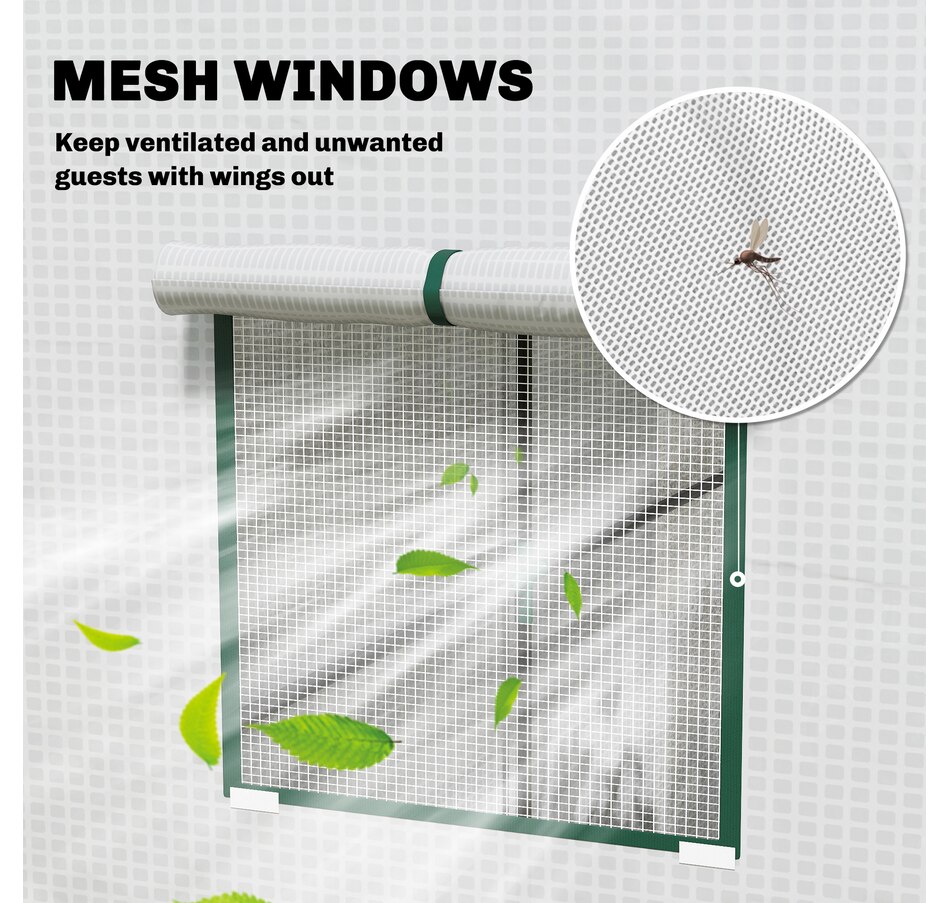 Image 923128_ALTMORE5.jpg, Product 923-128 / Price $64.99, Outsunny Tomato Greenhouse with Reinforced PE Cover Walk-in Green House from Outsunny on TSC.ca's Home & Garden department