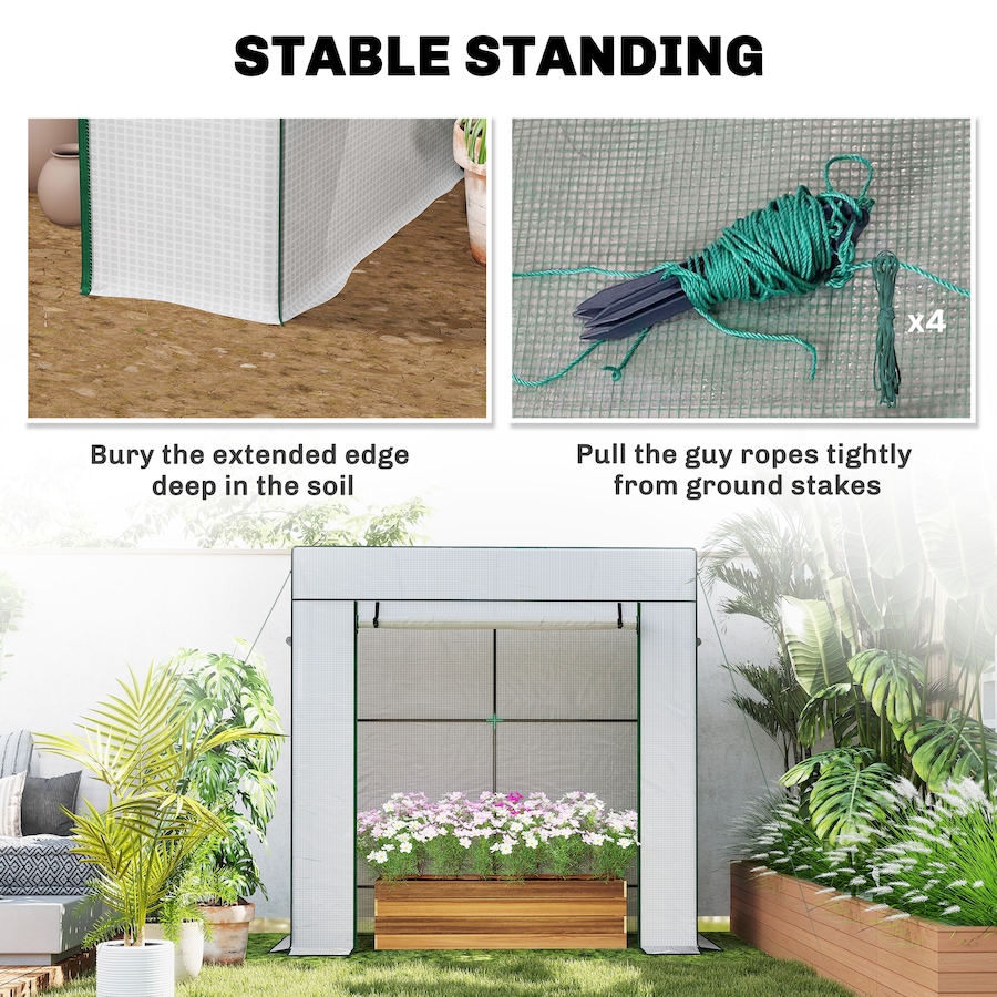 Image 923128_ALTMORE6.jpg, Product 923-128 / Price $59.99, Outsunny Tomato Greenhouse with Reinforced PE Cover Walk-in Green House from Outsunny on TSC.ca's Home & Garden department