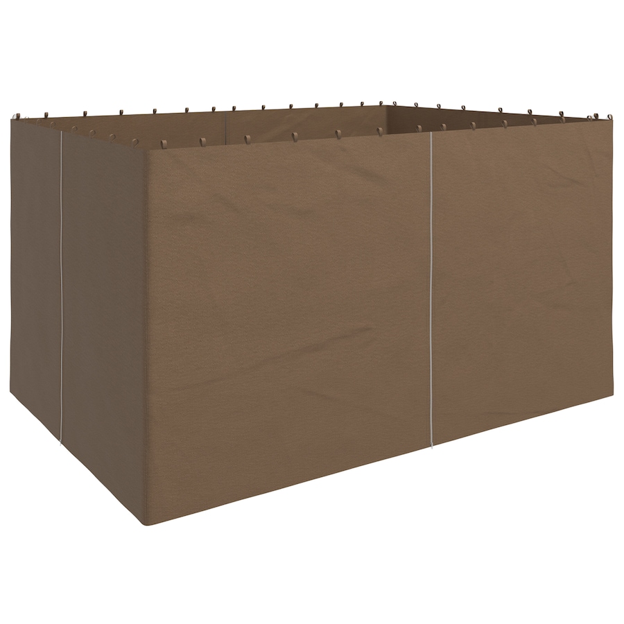 Image 923130.jpg, Product 923-130 / Price $74.99, Outsunny 10' x 13' Universal Gazebo Curtains, 4 Panels, Dark Brown from Outsunny on TSC.ca's Home & Garden department
