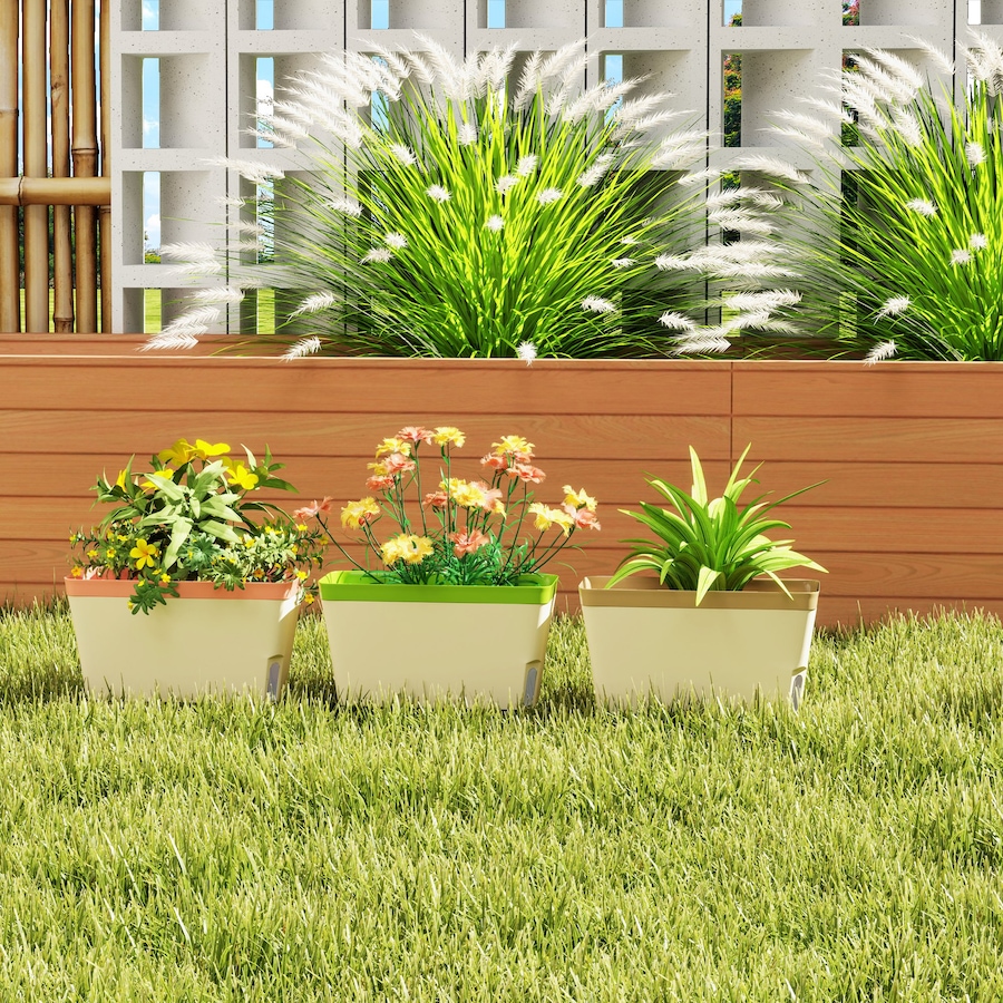 Image 923131_ALTMORE7.jpg, Product 923-131 / Price $31.99, Outsunny 3 Pack Self Watering Planter Box, Outdoor Flower Pots for Herbs from Outsunny on TSC.ca's Home & Garden department