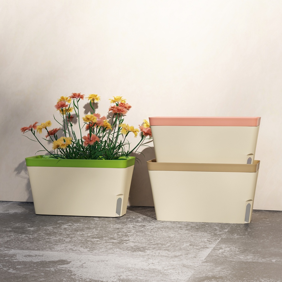 Image 923131_ALTMORE8.jpg, Product 923-131 / Price $31.99, Outsunny 3 Pack Self Watering Planter Box, Outdoor Flower Pots for Herbs from Outsunny on TSC.ca's Home & Garden department