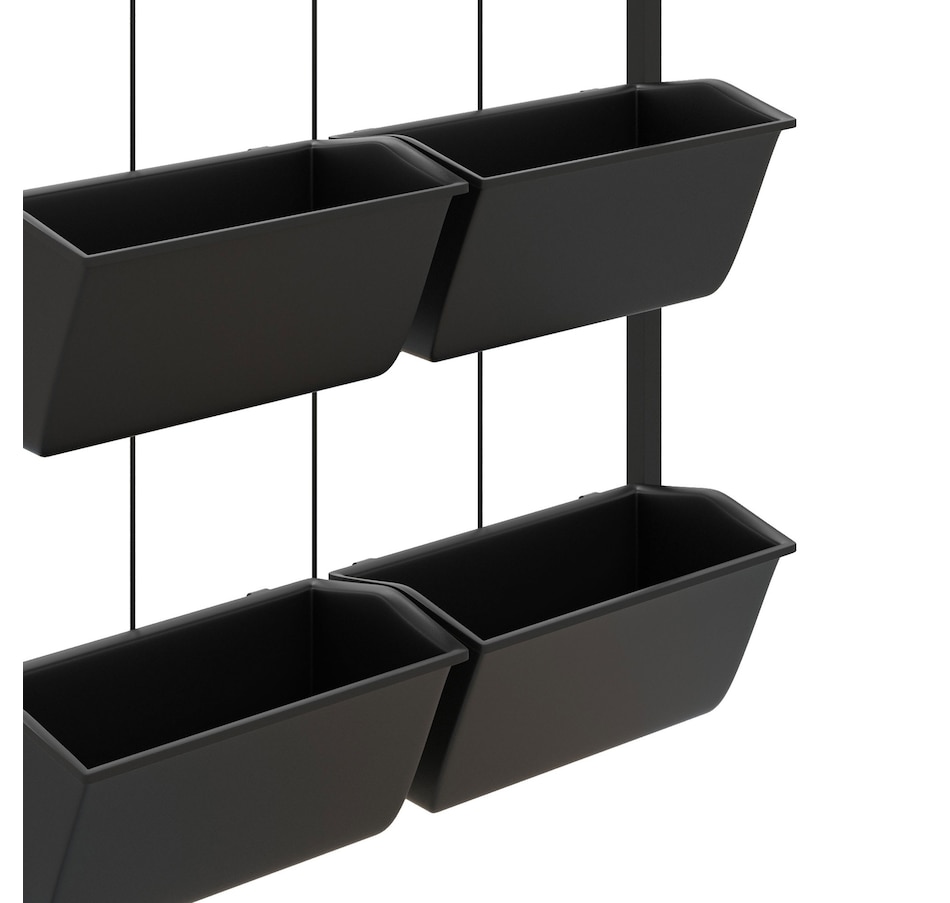 Image 923135_ALTMORE7.jpg, Product 923-135 / Price $80.99, Outsunny 3-Tier Wall Planter with 6 Pots, Hanging Plant Holder from Outsunny on TSC.ca's Home & Garden department