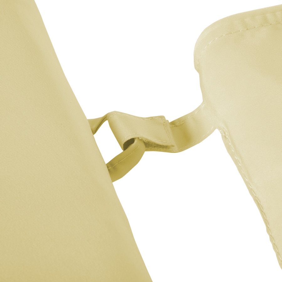 Image 923141_ALTMORE6.jpg, Product 923-141 / Price $89.99, Outsunny Garden Lounger Chair Cushion ONLY, Thick Padded, Headrest, Cream from Outsunny on TSC.ca's Home & Garden department