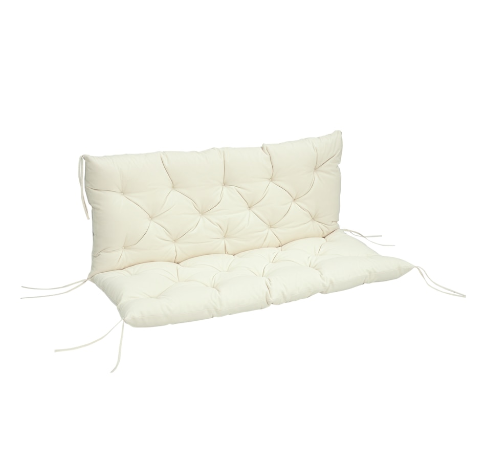 Image 923158.jpg, Product 923-158 / Price $62.99, Outsunny 2 Seater Garden Bench Cushions, 3.9 Inch Thick Outdoor Soft Pad from Outsunny on TSC.ca's Home & Garden department