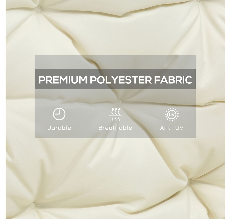 Image 923158_ALTMORE3.jpg, Product 923-158 / Price $62.99, Outsunny 2 Seater Garden Bench Cushions, 3.9 Inch Thick Outdoor Soft Pad from Outsunny on TSC.ca's Home & Garden department