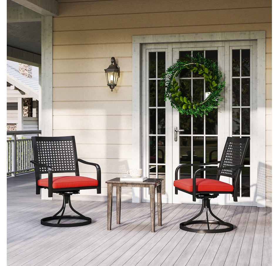 Image 923160_ALTMORE6.jpg, Product 923-160 / Price $269.99, Outsunny 2 Pieces Patio Swivel Chairs with Cushion from Outsunny on TSC.ca's Home & Garden department