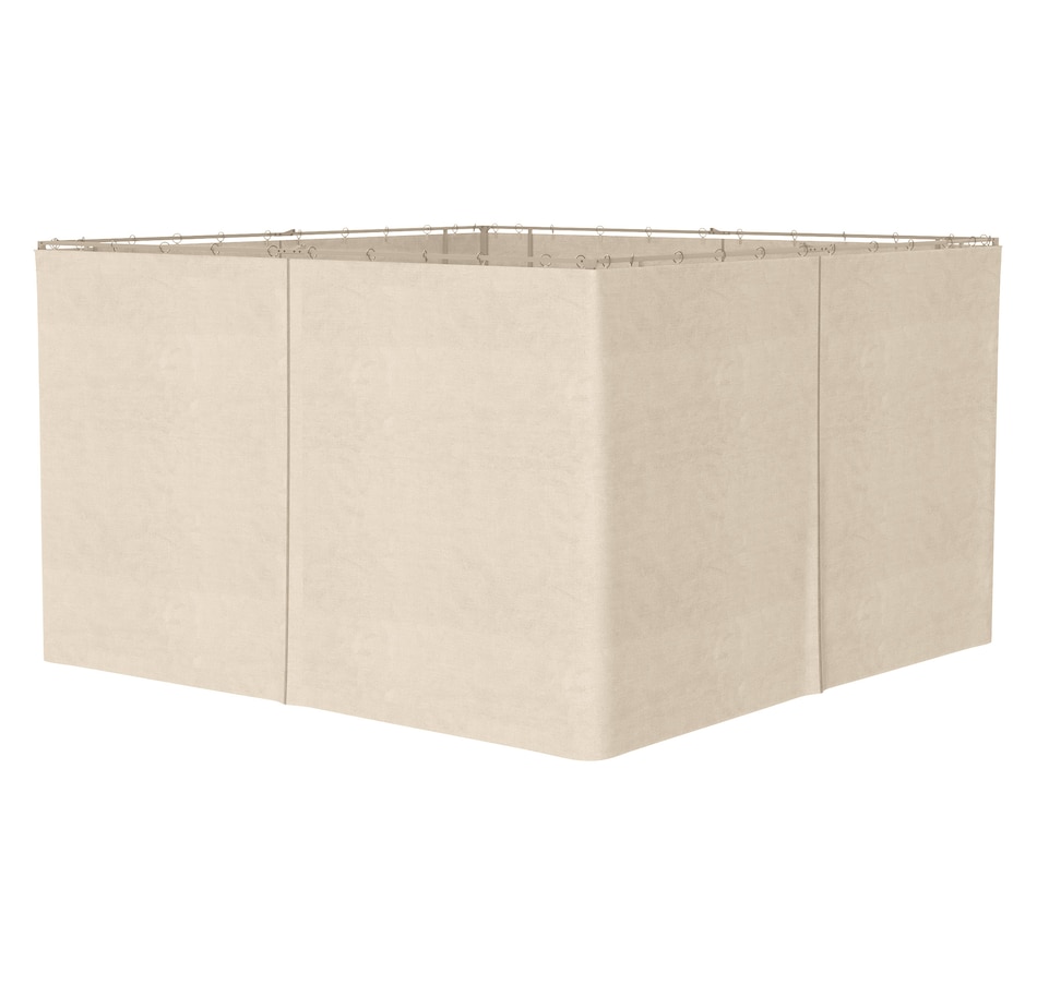 Image 923165.jpg, Product 923-165 / Price $94.99, Outsunny 10' x 13' Universal Gazebo Curtains, 4 Panels, Beige from Outsunny on TSC.ca's Home & Garden department