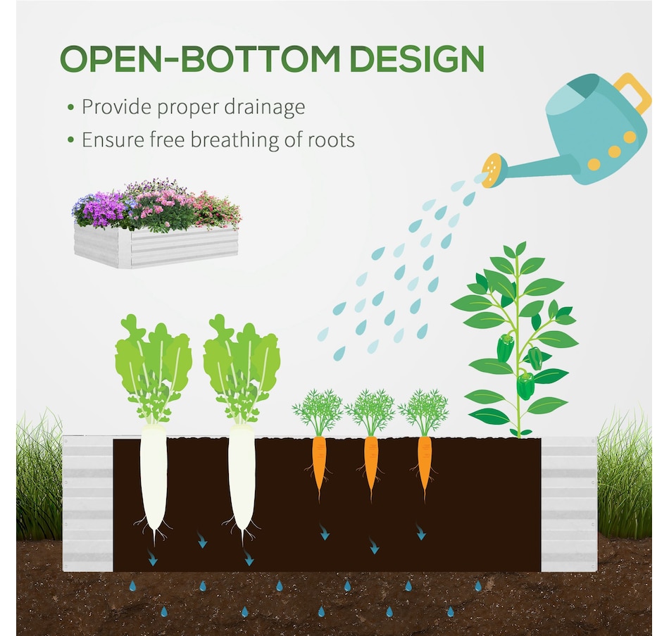 Image 923172_ALTMORE14.jpg, Product 923-172 / Price $72.99, Outsunny Greenhouse with Raised Garden Bed from Outsunny on TSC.ca's Home & Garden department