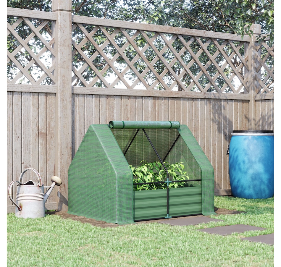 Image 923172_ALTMORE18.jpg, Product 923-172 / Price $72.99, Outsunny Greenhouse with Raised Garden Bed from Outsunny on TSC.ca's Home & Garden department