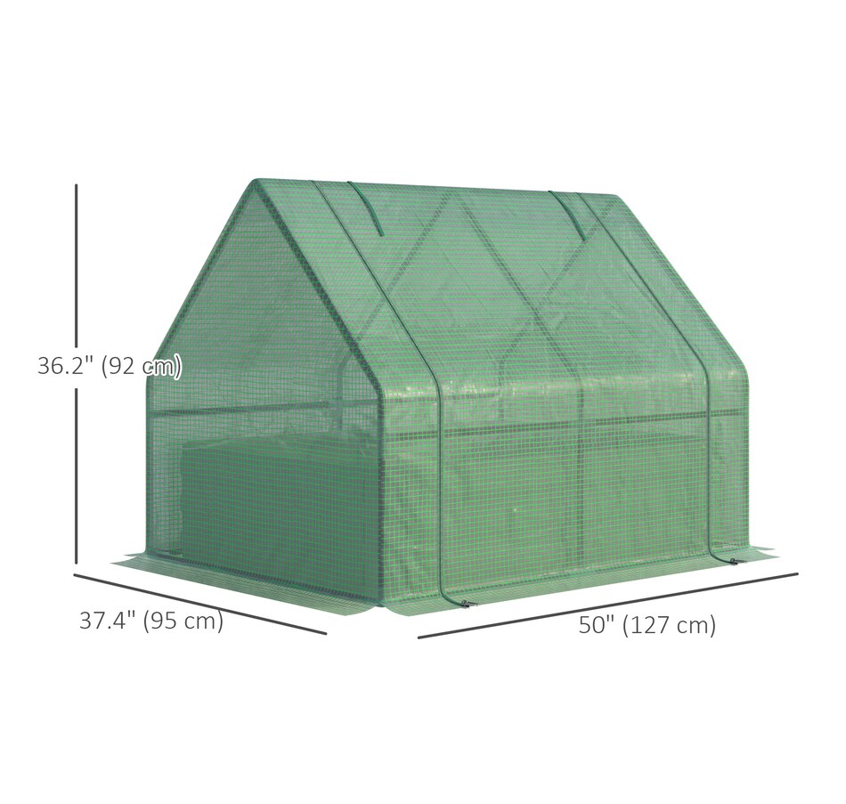 Image 923172_ALTMORE19.jpg, Product 923-172 / Price $72.99, Outsunny Greenhouse with Raised Garden Bed from Outsunny on TSC.ca's Home & Garden department
