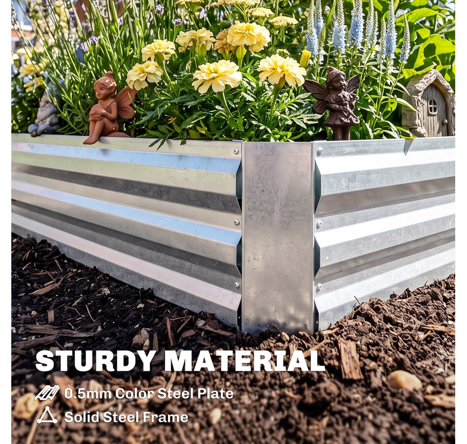 Image 923172_ALTMORE27.jpg, Product 923-172 / Price $72.99, Outsunny Greenhouse with Raised Garden Bed from Outsunny on TSC.ca's Home & Garden department